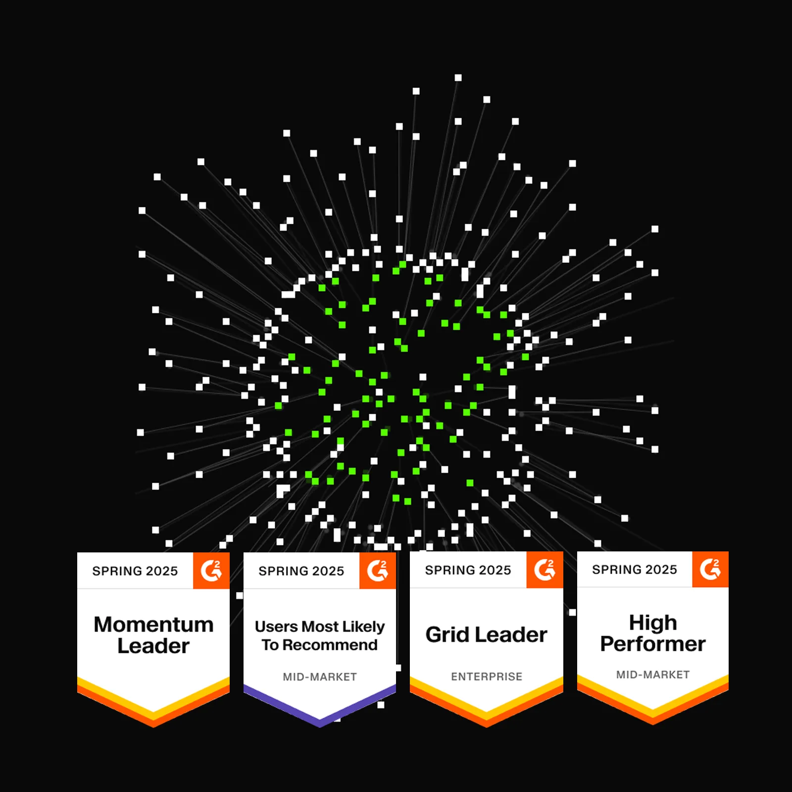 Mockup of Sanity delivering content quickly over a global network